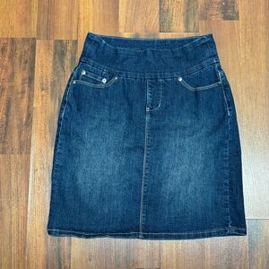 Jag Jeans Dark Denim Pencil Skirt